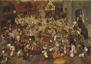 Kampen mellan karneval och fastan