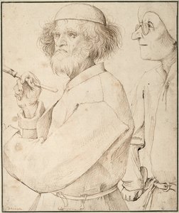 Målaren och köparen, c. 1565 av Bruegel