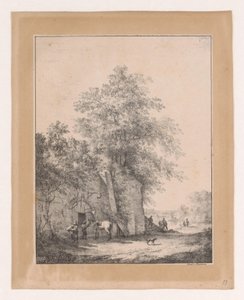 Landskap med gästgiveri Landskap (serietitel) av Bruno van Straaten (I)