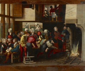 En bordellscen, ca 1540