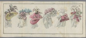 Magazine of New French and English Fashions, 20 juli 1787, 25:e anteckningsboken, 2:a året av Buisson