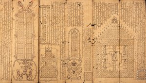 Burmesiskt manuskript om astrologi