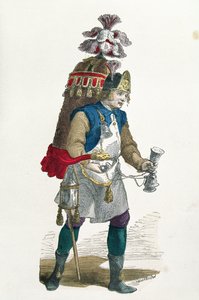 Coconut Seller 1774 (färggravyr)