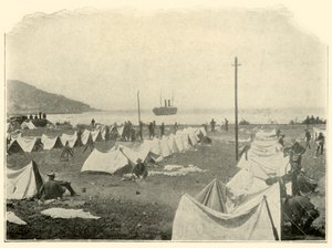 St. Paul i Bay, skjuter över toppen av kullen...24 juni, spansk-amerikanska kriget, 1898, 1899.