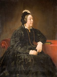 Porträtt av fru Amelia Elizabeth Tranter, 1877. av Butler E Tranter