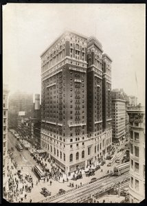 Hotel McAlpin, 34th Street och Broadway, New York, 1912 av Byron Company