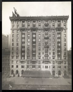 Hotel Woodstock på 127 West 43rd Street, New York, 1911 eller 1912 (silvergelatintryck) av Byron Company