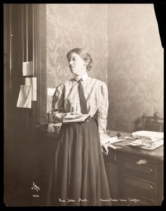 Fröken Helen Marot, 1904 (silvergelatintryck)