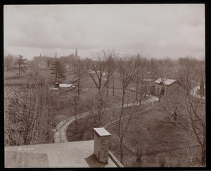 Del av Erlich-godset på Hudson, New York, 1896-98 (silvergelatintryck) av Byron Company