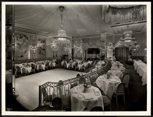 Iridiumrummet på Hotel St. Regis, 1937 (silvergelatintryck) av Byron Company