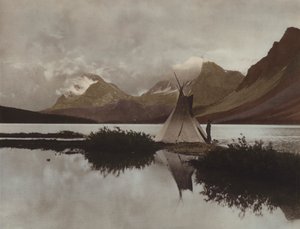 Bow Lake (färgfoto)