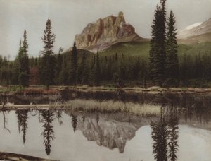 Castle Mountain (färgfoto)