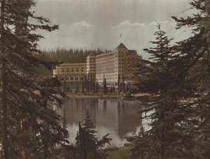 Chateau, Lake Louise (färgfoto)