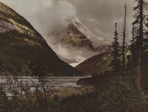 Mount Columbia (färgfoto)
