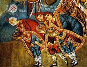 Tillbedjan av Magi (1100-talet), Karanlik Kilise (Dark Church) (1100-1200-talet), Goreme (Unescos världsarvslista av Byzantine