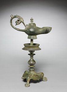 Lampa och stativ, 400-tal av Byzantine