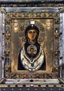 Madonnan Nicopela av Byzantine