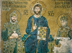 Zoe Mosaic, Hagia Sofia, Istanbul av Byzantine