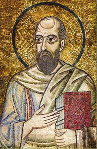 Aposteln Paulus detalj av Byzantine Byzantine