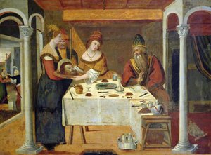 Herodes högtid, c.1500 av Byzantine School