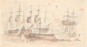 Slaget om haven av C.A. Lorentzen
