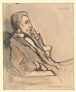 Porträtt av Cornelis van Rooyen av C.F. Hansen