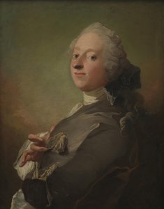 Porträtt av Kgl. hovapotekaren Johann Gottfried Becker
