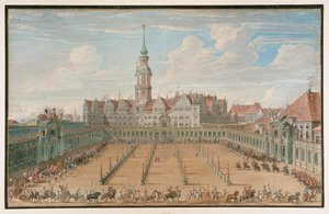 Parad av damernas ringlopp, Dresden av C.H. Fritzsche