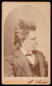 Porträtt av Oscar Loew, cirka 1876. av CH McCallister