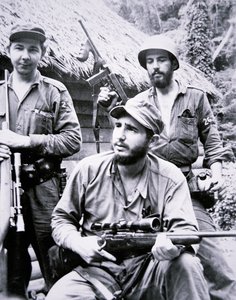 Fidel Castro i Sierra Maestra-bergen