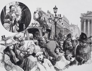 Alfred Harmsworth (gouache på papper) av C.L. Doughty
