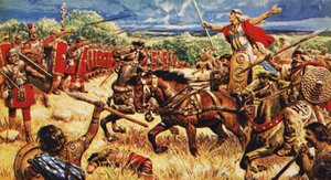Boadicea i sin vagn av C.L. Doughty