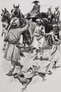 East India Company (gouache på papper) av C.L. Doughty