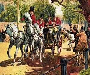 Edward Oxford försöker mörda drottning Victoria och prins Albert av C.L. Doughty