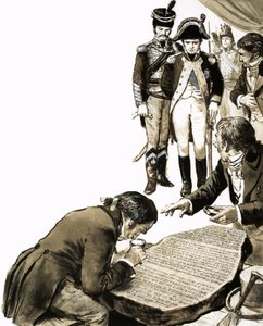 Napoleon tog in forskare för att lösa hemligheterna med de gamla språken i Rosettastenen av C.L. Doughty