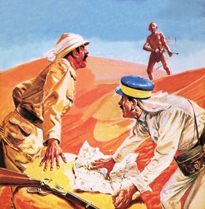 Search for a Lost City -- sökandet efter den försvunna staden Kalahari av C.L. Doughty