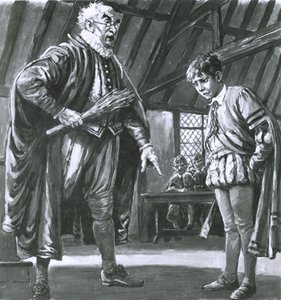 Shakespeare blev disciplinerad som pojke av C.L. Doughty