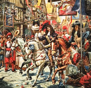 Historien om vår huvudstad: Pest över London. Charles II. av C.L. Doughty
