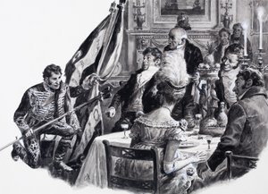 George IV:s sorgliga och ledsamma regeringstid, ur "A Pageant of Kings