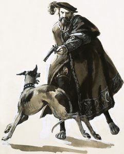 Thomas Seymour tog ut sin ilska genom att skjuta en av kungens hundar av C.L. Doughty