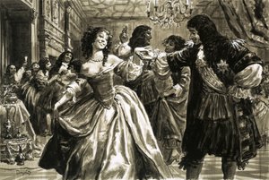 Oidentifierade balsalsdansare (1600-talet)