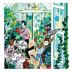 KAFFE I GREENHOME
