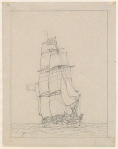 En Brig av Christoffer Wilhelm Eckersberg