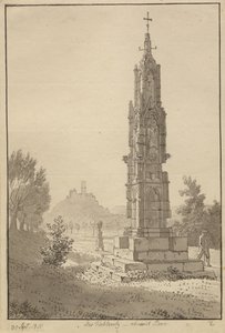 Hochkreuz nära Bonn av Christoffer Wilhelm Eckersberg