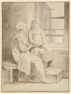 Mor och dotter. Eckersbergs värdinna i Paris av Christoffer Wilhelm Eckersberg