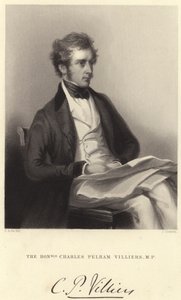 Den ärade Charles Pelham Villiers, MP (gravyr) av C. A. du Val and Co.
