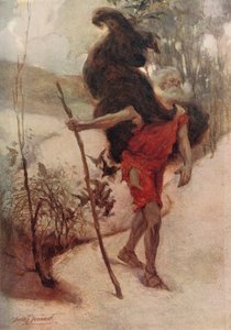 A Lovers Quarrel (färg litho)