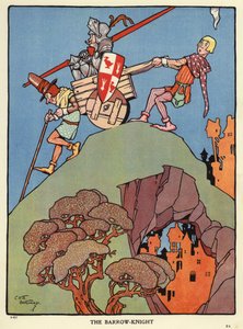 Barrow-knight (färg litho) av C. E. B. Bernard