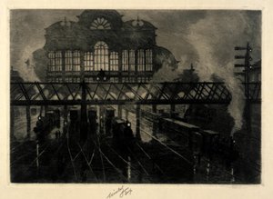 Grand Central Station på natten