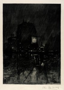 Regnig natt, Madison Square
